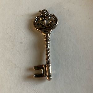 Sterling Silver Key Pendant